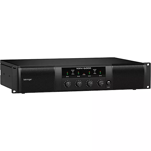 Behringer NX4-6000 6,000W 4-Channel Power Amplifier - musicians--Friend