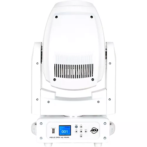 American DJ Focus Spot 4Z Pearl White 200W LED Powered Moving Head Spot Fixture - musicians--Friend