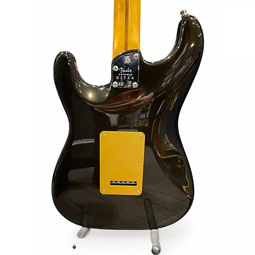 Used Fender American Ultra Stratocaster HSS Texas Tea Solid Body Electric Guitar Texas Tea - musicians--Friend