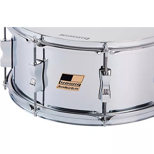Ludwig BackBeat Elite Steel Snare Drum 14 x 6.5 in. - musicians--Friend