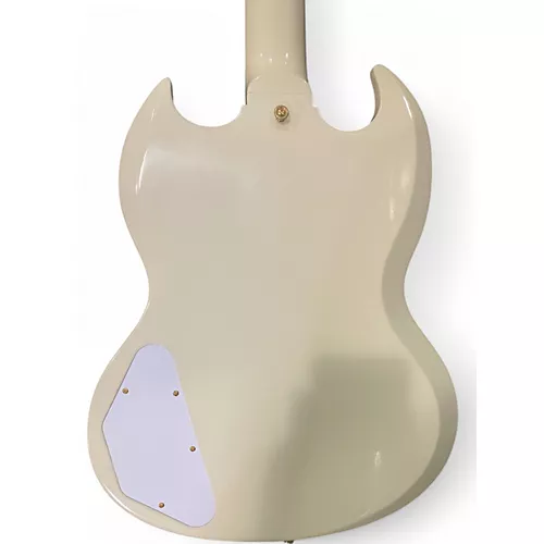 Used Gibson Custom 1963 Reissue SG Custom White Solid Body Electric Guitar White - musicians--Friend