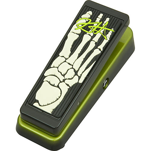 Dunlop KH95 Kirk Hammett Signature Cry Baby Wah Guitar Effects Pedal Black and Green - musicians--Friend