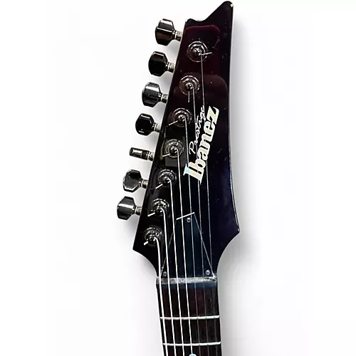 Used Ibanez RG752fx subterranean purple Solid Body Electric Guitar subterranean purple - musicians--Friend
