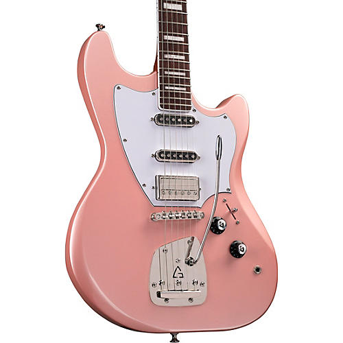 Guild Surfliner Deluxe Solidbody Electric Guitar With Guild Floating Vibrato Tailpiece Glacier Blue Metallic - musicians--Friend