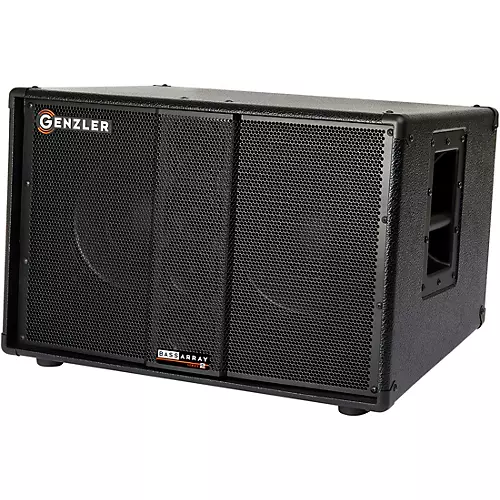 GENZLER AMPLIFICATION BA2-210-3SLT Slant 2x10 Line Array Bass Speaker Cabinet Black - musicians--Friend
