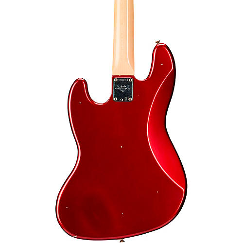 Fender Custom Shop '68 Jazz Bass Journeyman Relic Aged Candy Apple Red - musicians--Friend