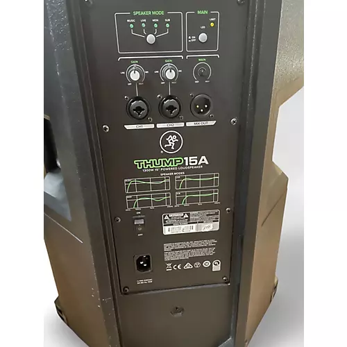 Used Mackie thump15a Powered Speaker - musicians--Friend