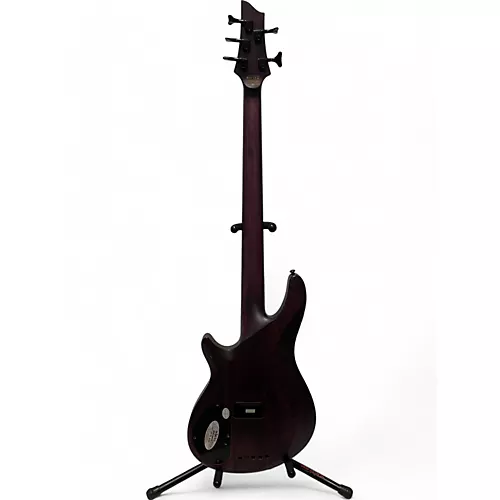 Used Schecter Guitar Research C5 GT Trans Purple Electric Bass Guitar Trans Purple - musicians--Friend