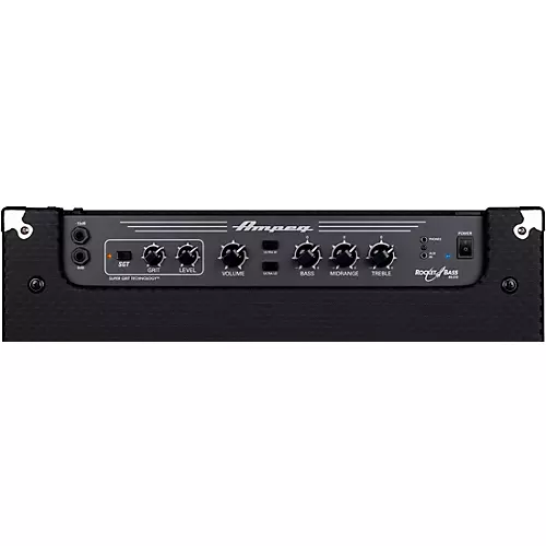 Ampeg Rocket Bass RB-210 500W 2x10 Bass Combo Amp Black and Silver - musicians--Friend