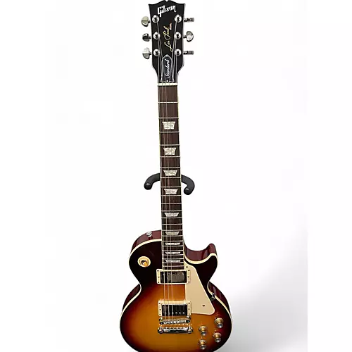Used 2023 Gibson Les Paul Standard 1960S Neck Bourbon Burst Solid Body Electric Guitar Bourbon Burst - musicians--Friend