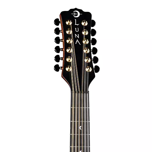 Luna Vista Eagle 12-String Acoustic-Electric Guitar Natural - musicians--Friend
