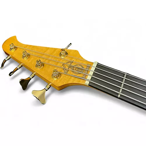 Used ALEMBIC Elan 5 Natural Electric Bass Guitar Natural - musicians--Friend