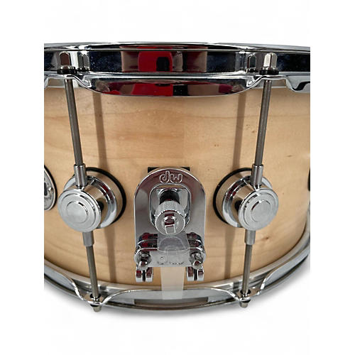 Used DW 14X8 Collector's Series Maple Snare Drum Natural Natural 216 - musicians--Friend