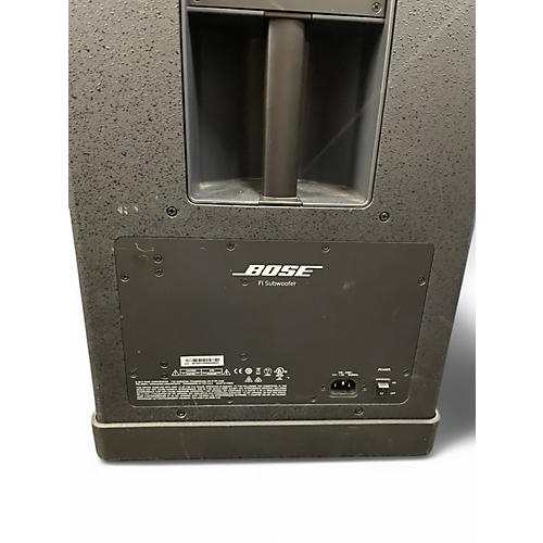 Used Bose F1 Subwoofer Powered Subwoofer - musicians--Friend
