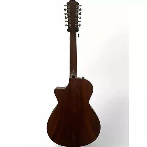 Used Taylor 552CE 12 Fret Natural 12 String Acoustic Electric Guitar Natural - musicians--Friend