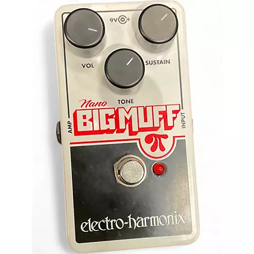 Used Electro-Harmonix Nano Big Muff Distortion Effect Pedal - musicians--Friend