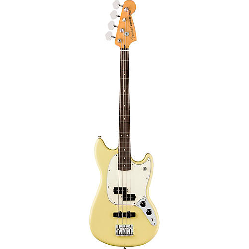 Fender Player II Mustang Bass PJ Rosewood Fingerboard Aquatone Blue - musicians--Friend