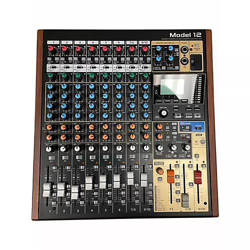 Used TASCAM Model 12 Unpowered Mixer - musicians--Friend