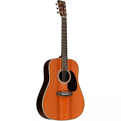 Open-Box Martin Custom Shop HD-28 Style Sinker Redwood-Ziricote Dreadnought Acoustic Guitar Condition 2 - Blemished Natural 197881300685 - musicians--Friend