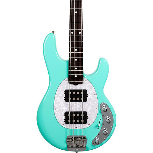 Ernie Ball Music Man StingRay Special HH Electric Bass Guitar Black and Chrome - musicians--Friend