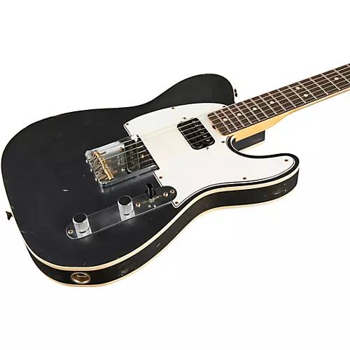 Fender Custom Shop 1963 Telecaster Custom Journeyman Relic Electric Guitar Masterbuilt by Paul Waller Aged Firemist Gold - musicians--Friend