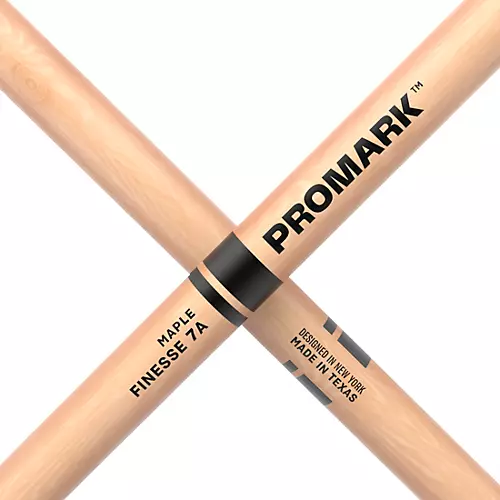 Promark Finesse Maple Round Tip Drum Sticks 5A Wood - musicians--Friend