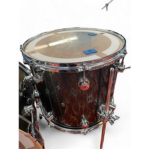 Used DW 4 Piece Performance Series Pewter Sparkle Drum Kit Pewter Sparkle - musicians--Friend