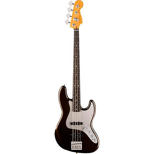 Fender American Ultra II Jazz Bass Ebony Fingerboard Noble Blue - musicians--Friend