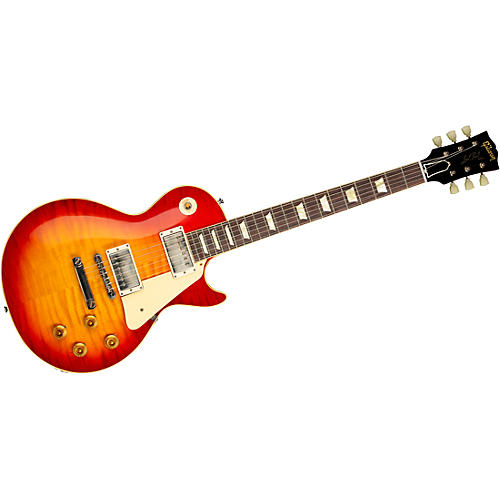 Gibson Custom Murphy Lab 1959 Les Paul Standard Reissue Ultra Light Aged Electric Guitar Sunrise Tea Burst - musicians--Friend