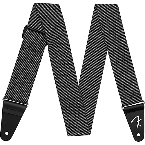 Fender Modern Tweed Strap White and Black - musicians--Friend