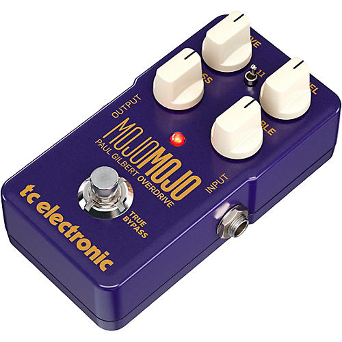 TC Electronic MojoMojo Paul Gilbert Edition Overdrive Effects Pedal Purple - musicians--Friend