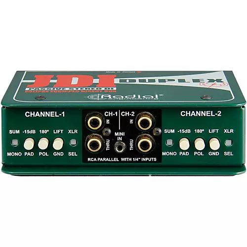 Radial Engineering JDI Duplex Stereo Direct Box - musicians--Friend