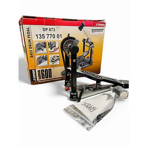 Used SONOR 600 series double pedal Double Bass Drum Pedal - musicians--Friend