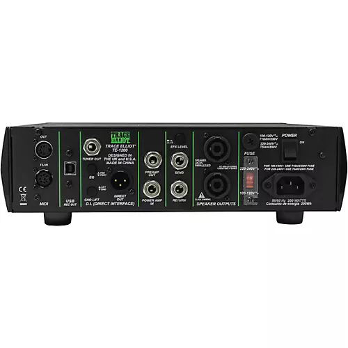 Trace Elliot TE-1200 1200W Bass Guitar Amp Head - musicians--Friend