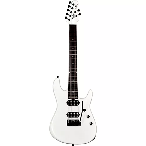 Sterling by Music Man Jason Richardson Cutlass 7-String Electric Guitar Dark Scarlet Burst Satin - musicians--Friend