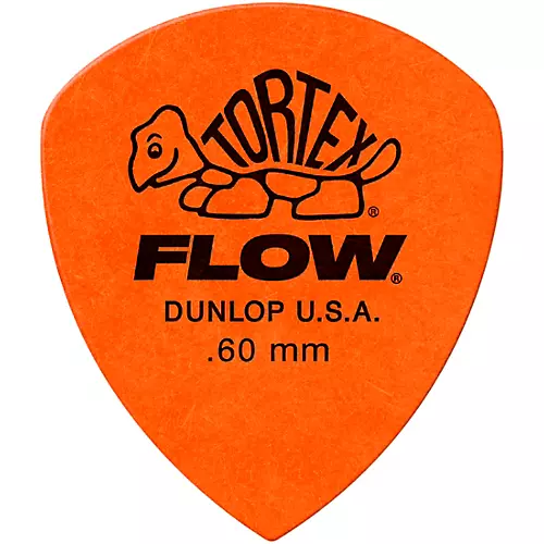Dunlop Tortex Flow Guitar Picks STD-12/PLYPK .60 mm 12 Pack - musicians--Friend