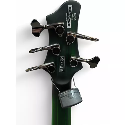 Used Ibanez Steve Di Giorgio Signature Dark Moss Burst Electric Bass Guitar Dark Moss Burst - musicians--Friend