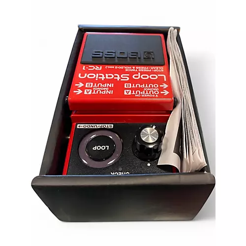 Used BOSS RC1 Loop Station Pedal - musicians--Friend