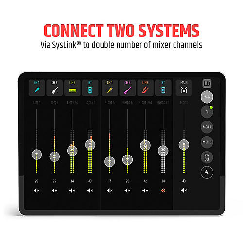 LD Systems LD Systems MAUI 11 G3 MIX W Portable Cardioid Column PA System With Digital Mixer, White - musicians--Friend