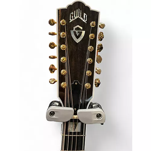 Used Guild f 512 Natural 12 String Acoustic Guitar Natural - musicians--Friend
