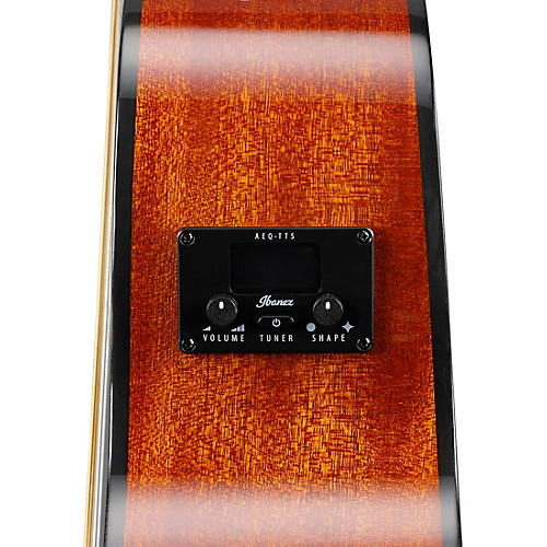 Ibanez AEG58L Cutaway Left-Handed Acoustic Electric Guitar Violin Burst - musicians--Friend
