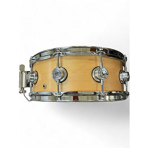 Used DW 5X14 Craviotto Snare Natural Drum Natural 8 - musicians--Friend