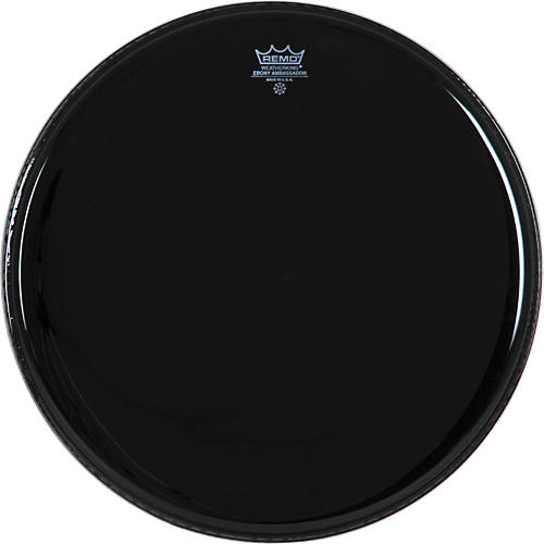 Remo Ebony Ambassador Drum Head 10 in. - musicians--Friend