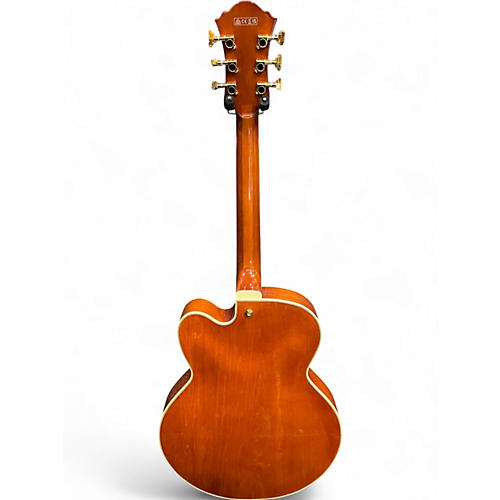 Used Ibanez AF95 Amber Hollow Body Electric Guitar Amber - musicians--Friend