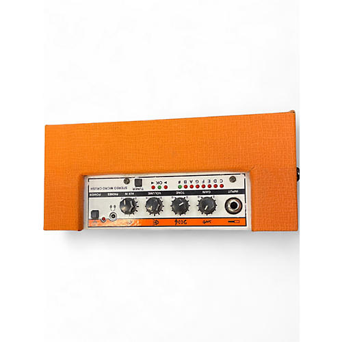 Used Orange Amplifiers stereo micrro crush Battery Powered Amp - musicians--Friend