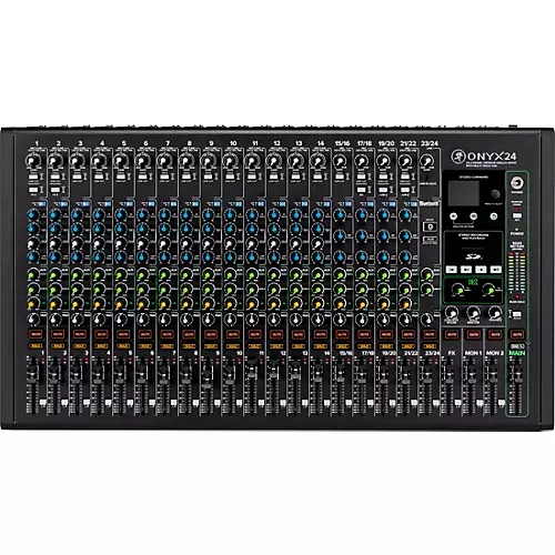 Mackie Onyx24 24-Channel Premium Analog Mixer With Multi-Track USB And Bluetooth - musicians--Friend