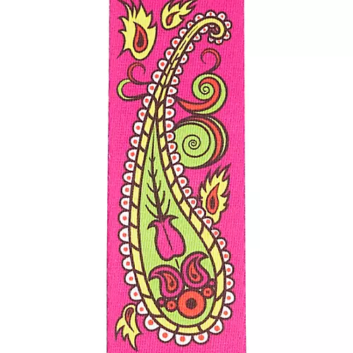 D'Addario Joe Satriani Strap - Purple Red 2 in. - musicians--Friend