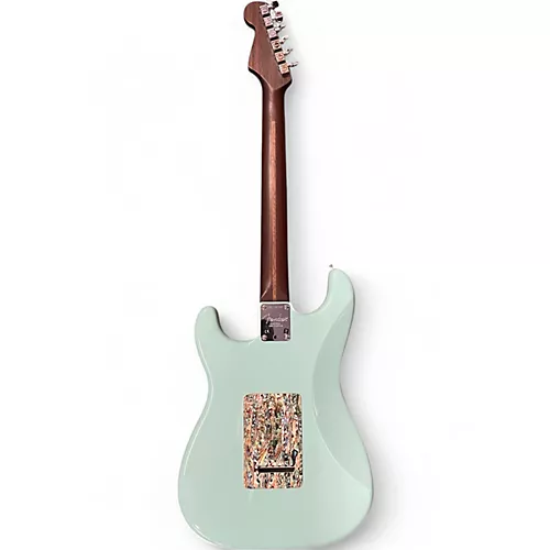 Used 2017 Fender Limited Edition American Professional Stratocaster Daphne Blue Solid Body Electric Guitar Daphne Blue - musicians--Friend