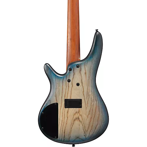 Ibanez SR605E 5-String Electric Bass Guitar Cosmic Blue Starburst Flat - musicians--Friend