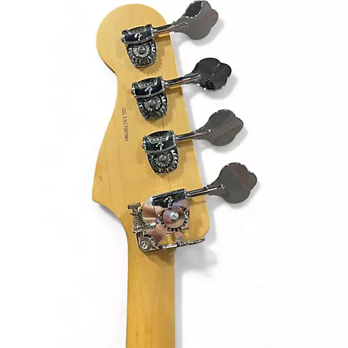 Used 2017 Fender American Professional Precision Bass Black Electric Bass Guitar Black - musicians--Friend